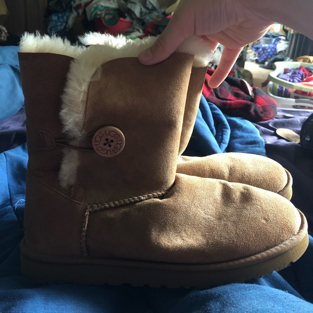 UGG Australia Bailey Button Sheepskin Boots